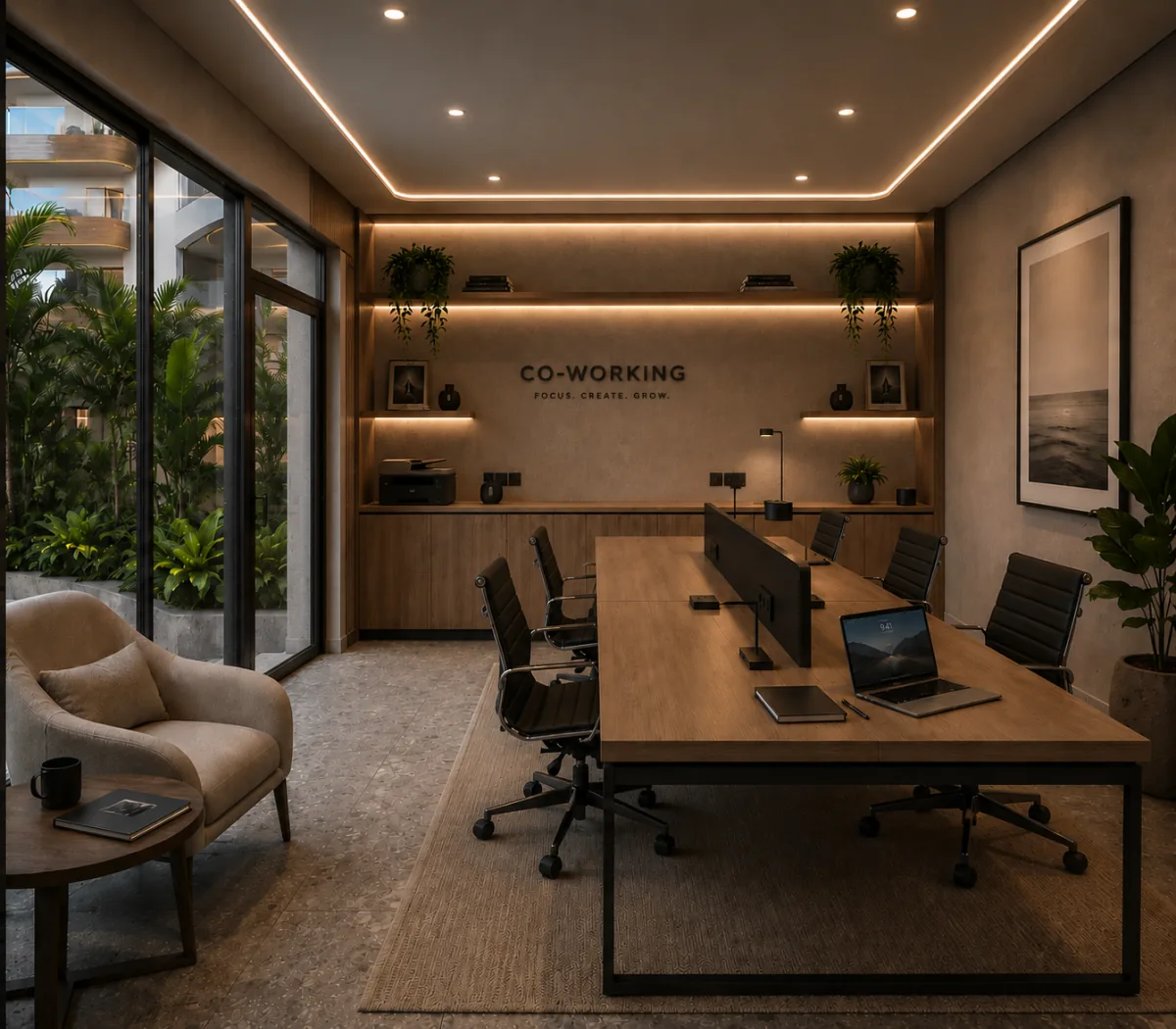 17 m² Co-Working